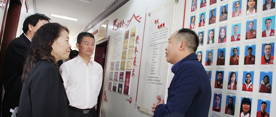 国家统计局服务业司调研经开区德颐顺老年服务中心